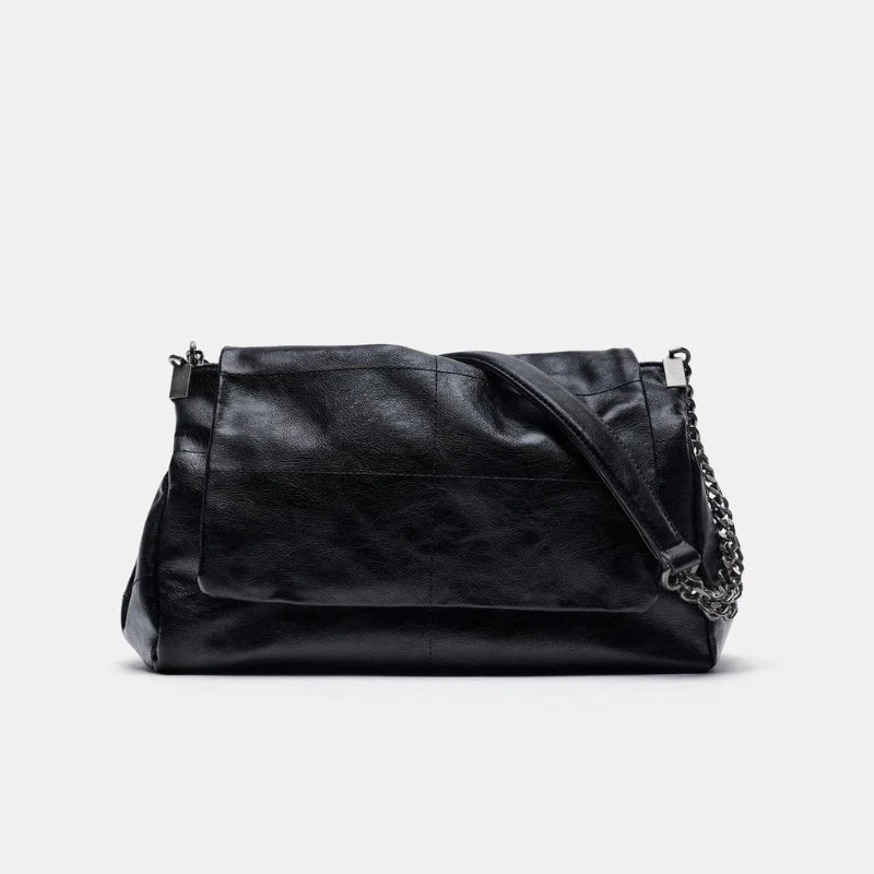 حقيبة كتف نسائية بسلاسل، حقيبة كتف مبطنة عتيقة، حقائب يد بتصميم فاخر وعصري جديد للسيدات