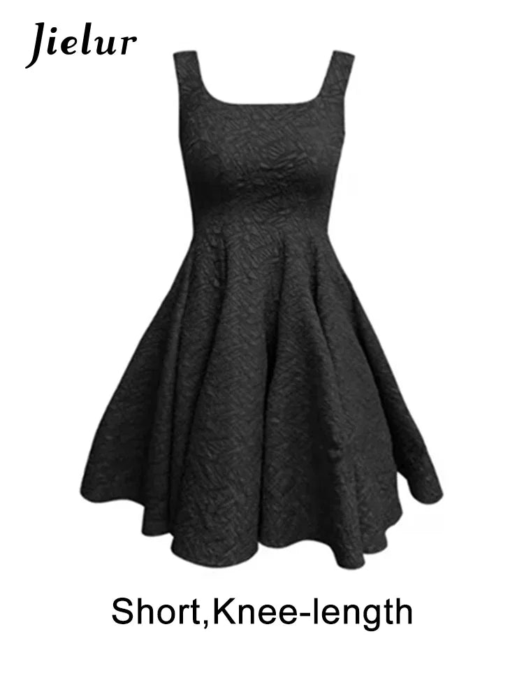 Summer Women Vintage Elegant Party Sleeveless Midi Dress Lady Evening Party A Line Fashion Prom Female Clothing Vestido