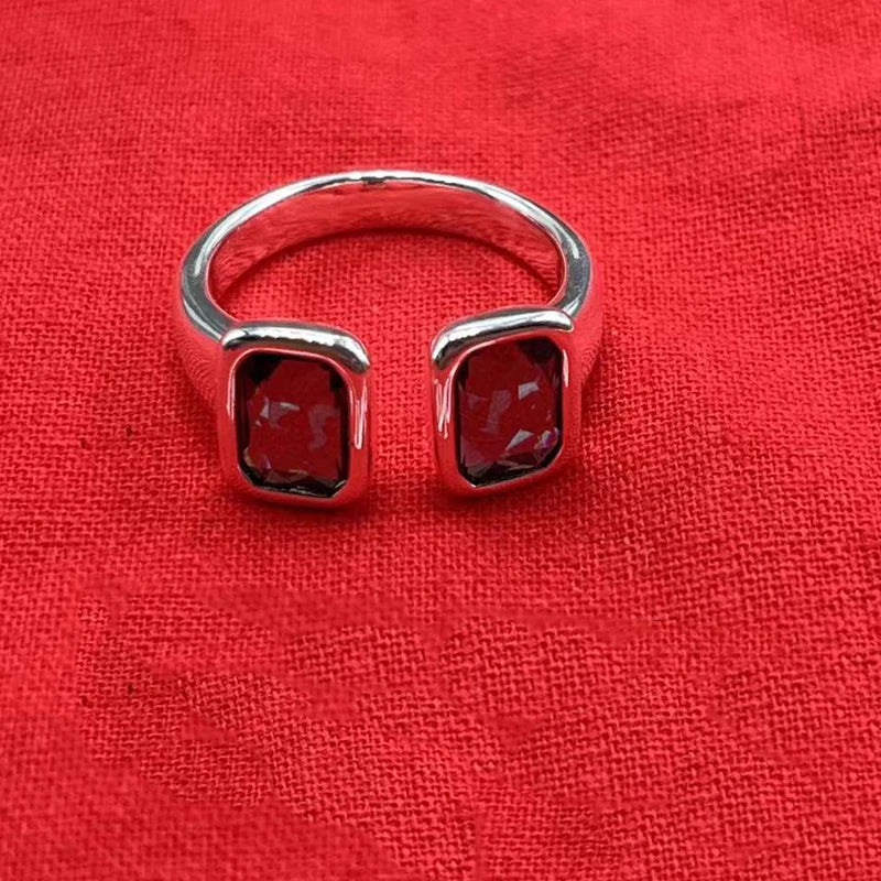 مجوهرات إسبانية عصرية، مجموعة خواتم رائعة متألقة، إكسسوارات نسائية، هدايا للأزواج في المهرجانات