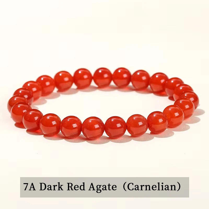 سوار من خرز الأحجار الطبيعية من JD مصنوع من حجر الجمشت وعين النمر والكريستال والكوارتز والعقيق والأحجار الكريمة، أساور للنساء والرجال، مجوهرات شفاء الريكي، هدية