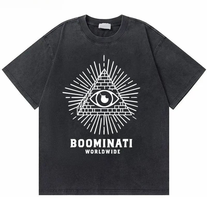 تي شيرت رجالي فضفاض مطبوع عليه رسومات مغني الراب فيوتشر وساب واي بومين، لا نثق بك، من القطن الخالص، بتصميم هيب هوب عصري