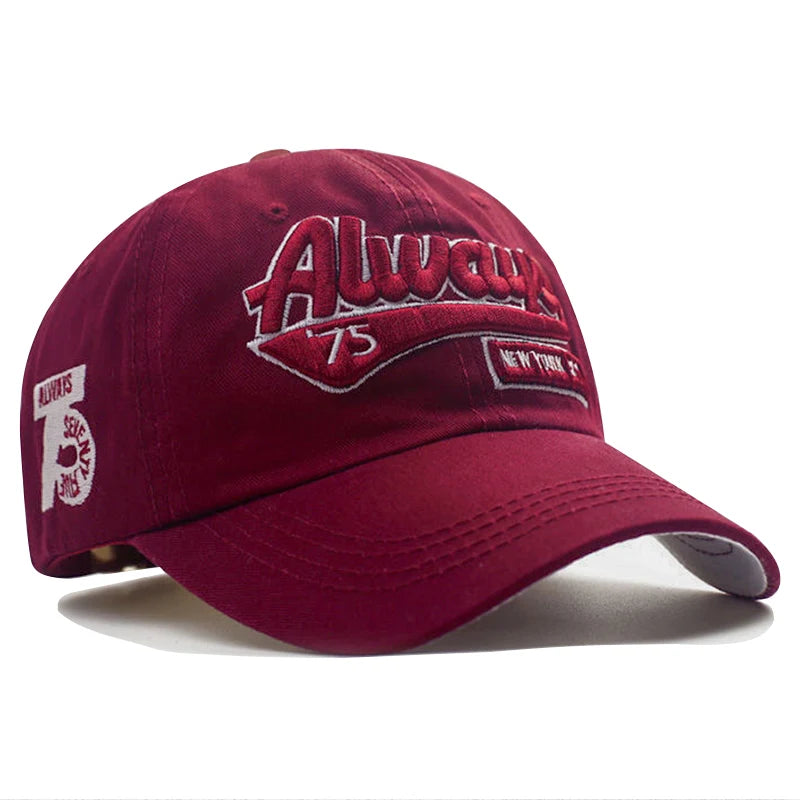 قبعة بيسبول قطنية جديدة لعام 2023، مناسبة للأنشطة الخارجية، للنساء، بتصميم عصري وعصري، مزينة بتطريزات كلاسيكية، قبعة رياضية رجالية، قبعة سناباك، قبعة هيب هوب ريباوند