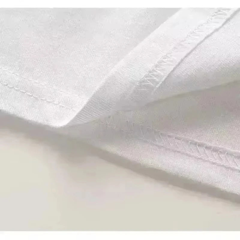 تيشيرت قطني مطبوع عليه رسمة أنمي ياباني "رجل المنشار"، بأكمام قصيرة، بتصميم كلاسيكي، مناسب للرجال والنساء والأطفال، بقصة فضفاضة وعصرية.