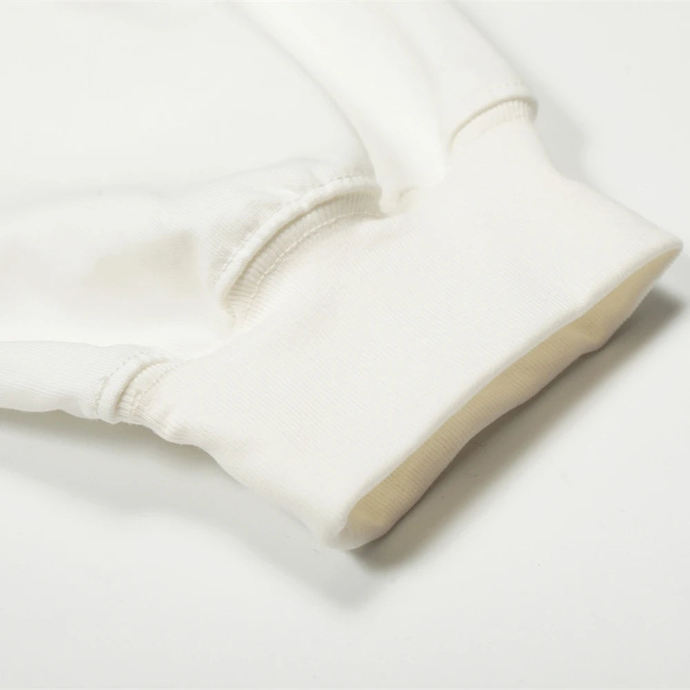 تي شيرت KUCLUT American Style Streetwear عالي الجودة مطبوع عليه وجه كبير، مصنوع من القطن بنسبة 100%، مقاس كبير، بأكمام طويلة، للرجال والنساء